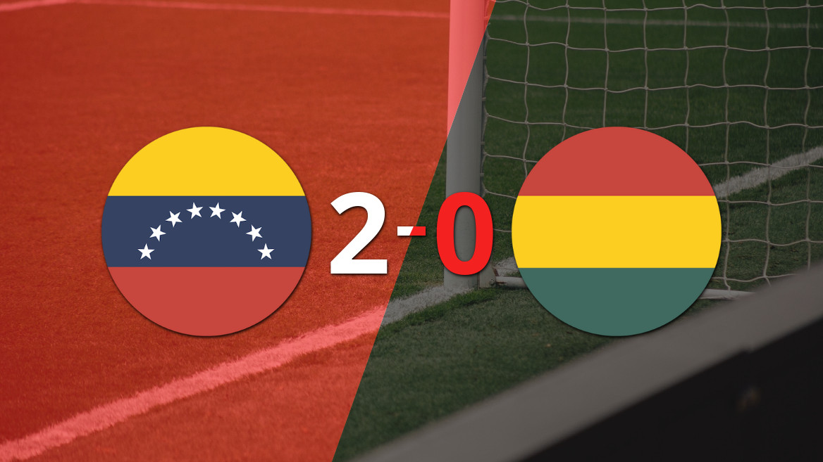 Venezuela celebró una victoria 2-0 sobre Bolivia