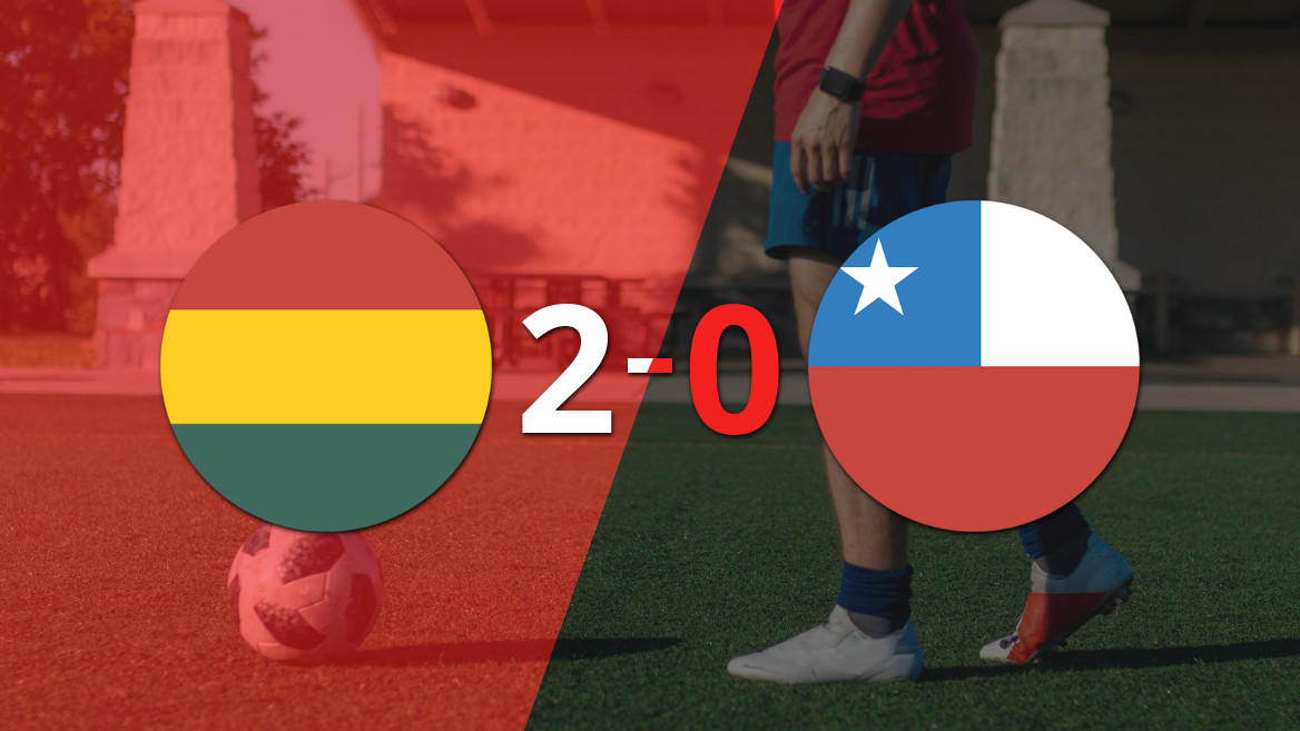 Sólido triunfo de Bolivia por 2-0 frente a Chile