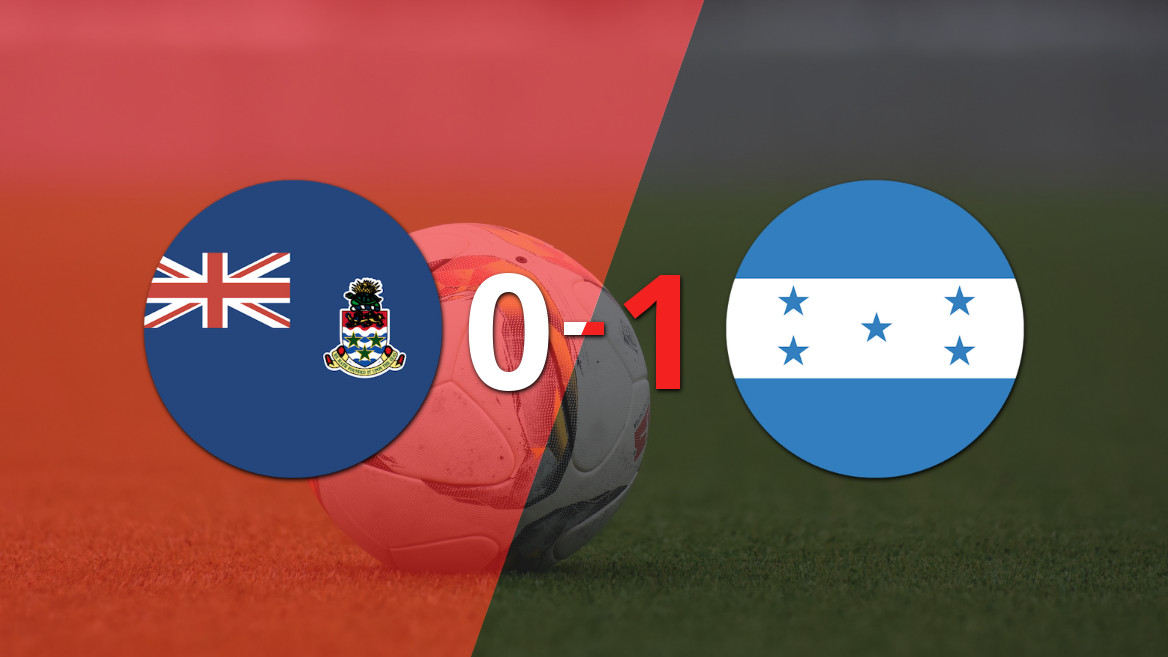 Wesley Robinson anotó en propia puerta, otorgando la victoria por 1 a 0 a Honduras