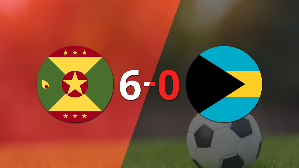 Granada aplasta a Bahamas con un contundente 6 a 0