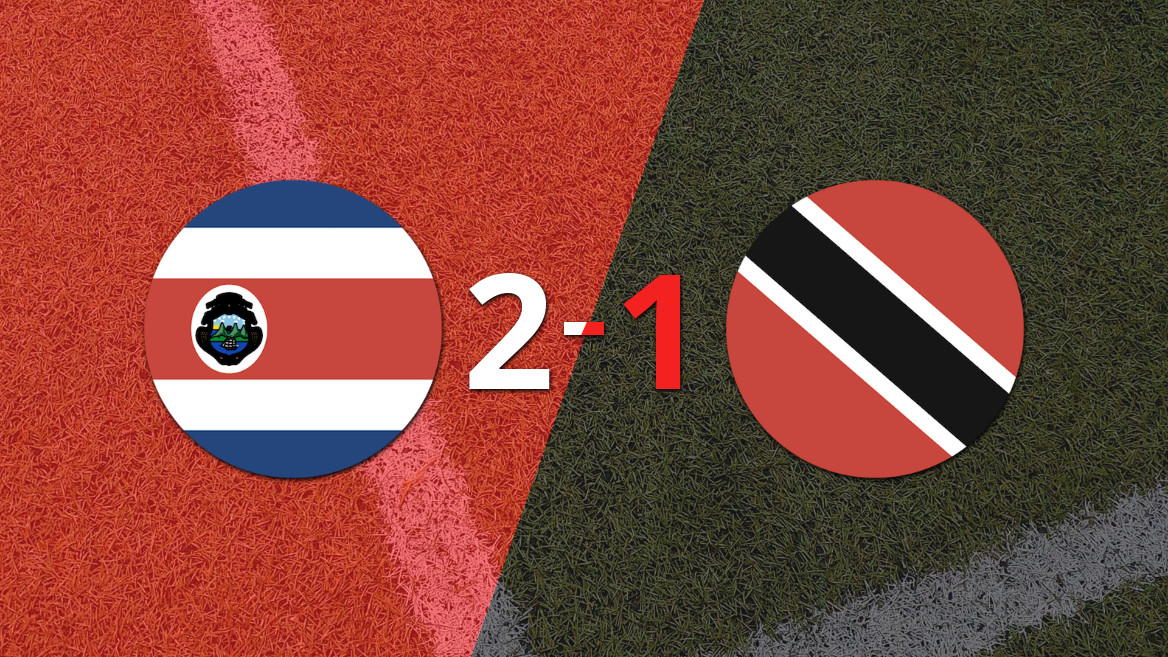 Victoria de Costa Rica sobre Trinidad en un emocionante partido