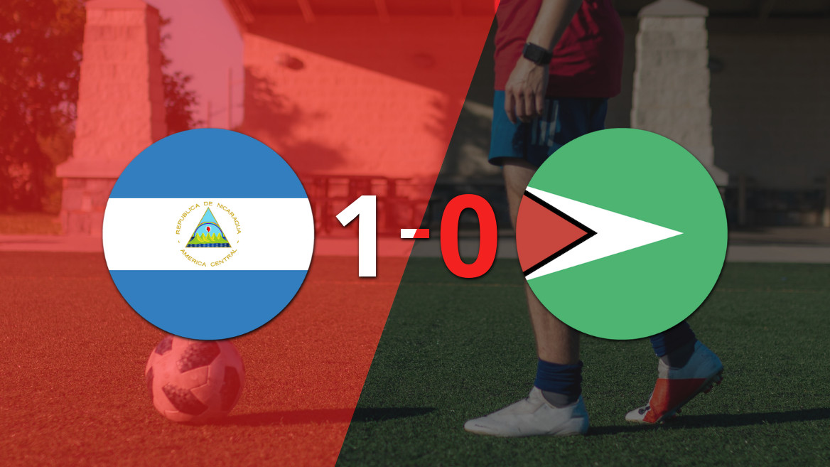 Victoria estrecha para Nicaragua frente a Guyana en casa