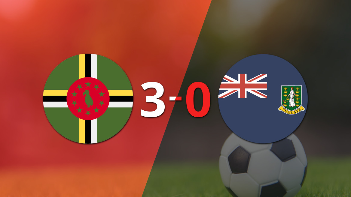 Doblete de Audel Laville en la goleada de Dominica frente a Islas Vírgenes Británicas