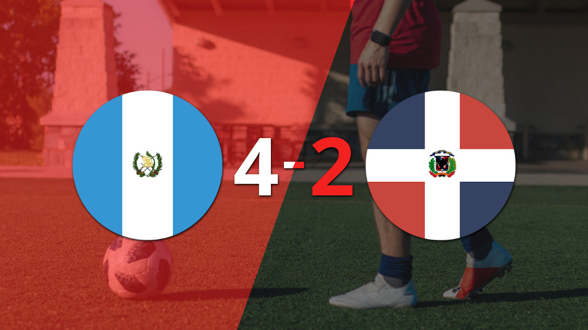 Guatemala triunfa 4-2 sobre Rep. Dominicana gracias a un brillante Hat-Trick de Oscar Santis