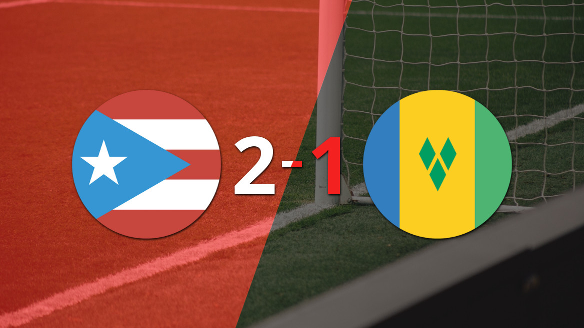 Puerto Rico se lleva la victoria ante San Vicente y las Granadinas en casa
