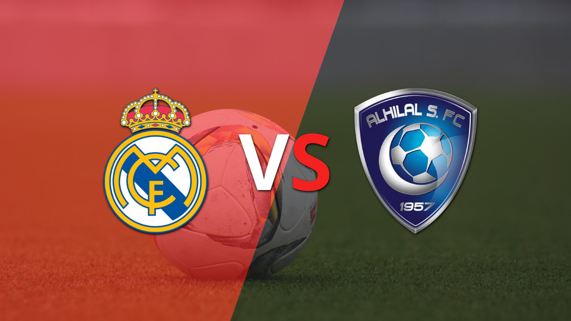 Comienza el segundo tiempo del empate entre Real Madrid y Al-Hilal