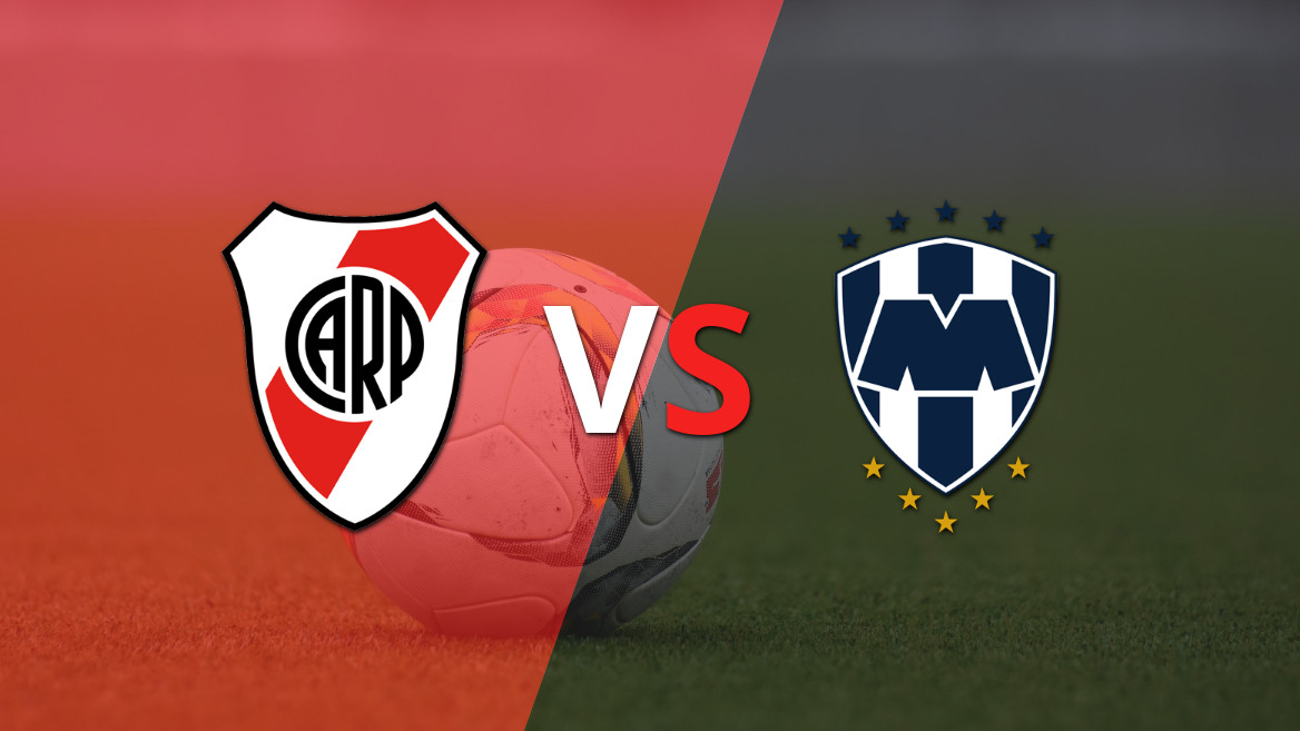 Cero a cero terminó el partido entre River Plate y CF Monterrey