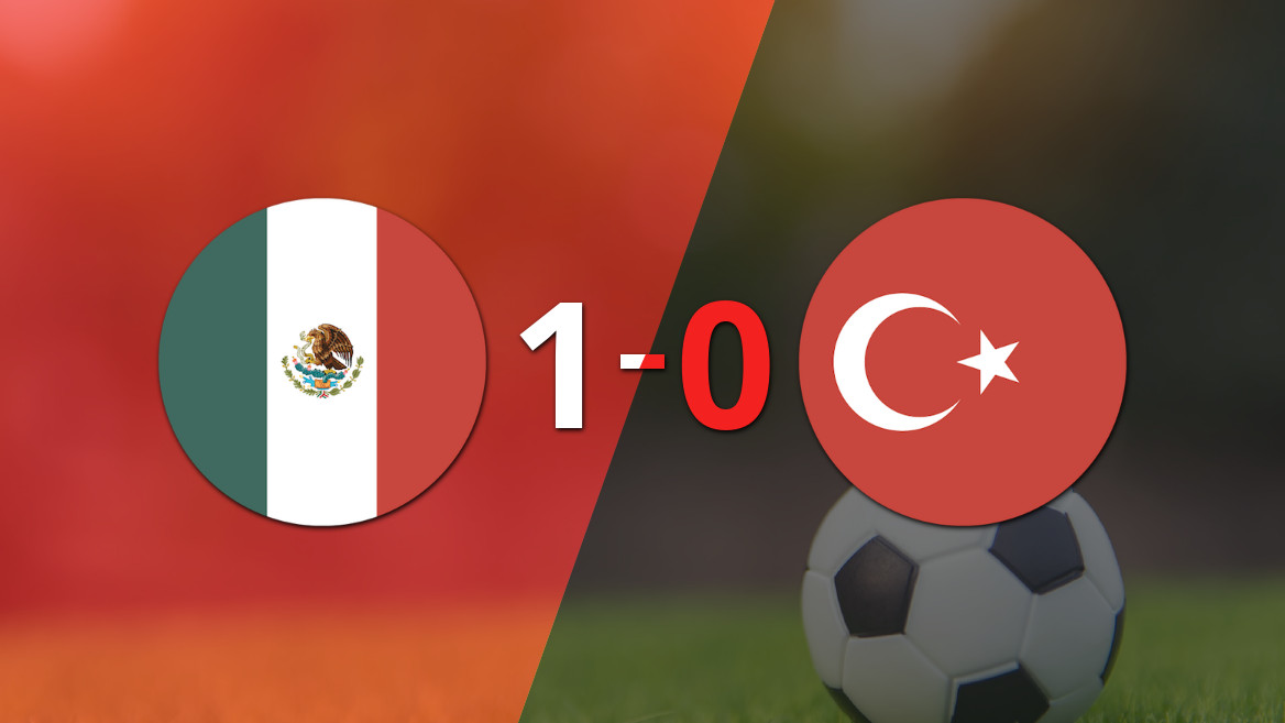 México se impone en un amistoso ante Turquía