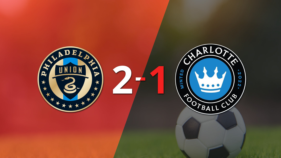 Philadelphia Union se lleva una victoria dramática ante Charlotte FC