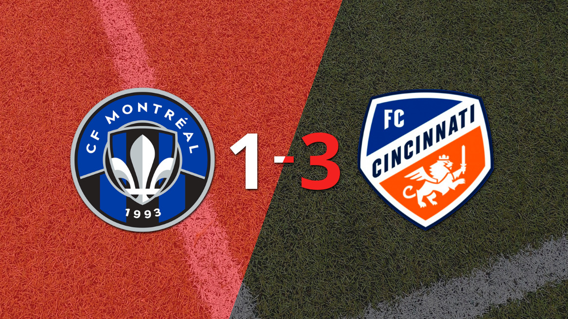FC Cincinnati vence CF Montréal com dois gols de Evander