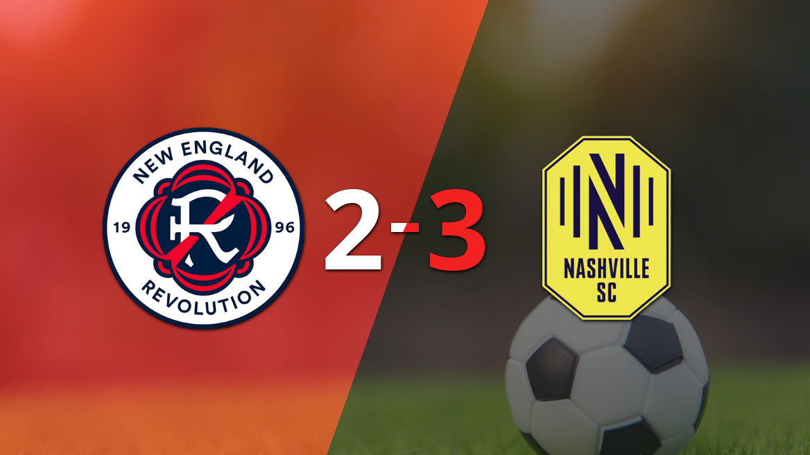 Victoria de Nashville SC sobre New England Revolution con un hat-trick de Sam Surridge