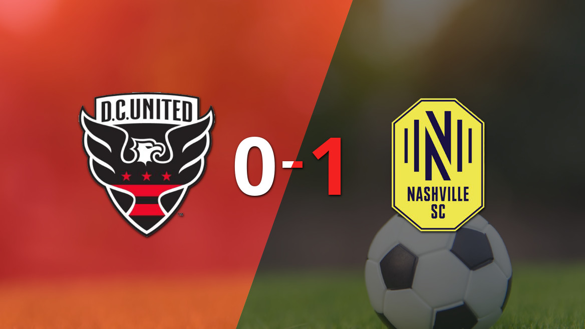 Nashville SC se impuso 1-0 a DC United con un penal decisivo