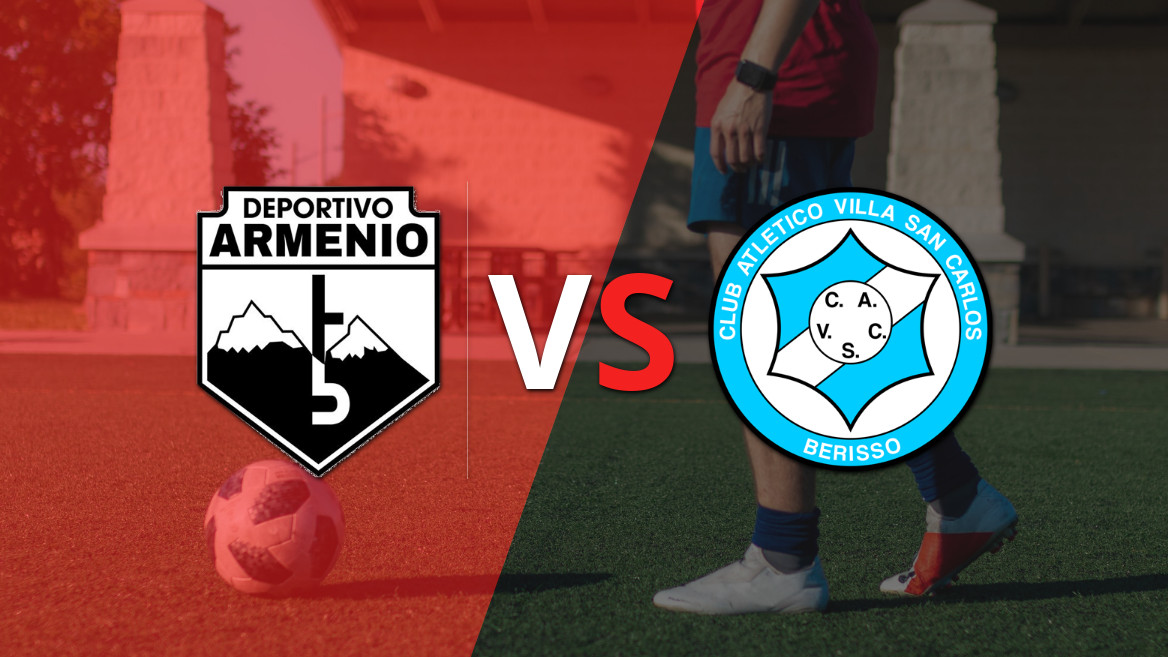 Dep. Armenio es el dueño del partido y vence a Villa San Carlos 4-0