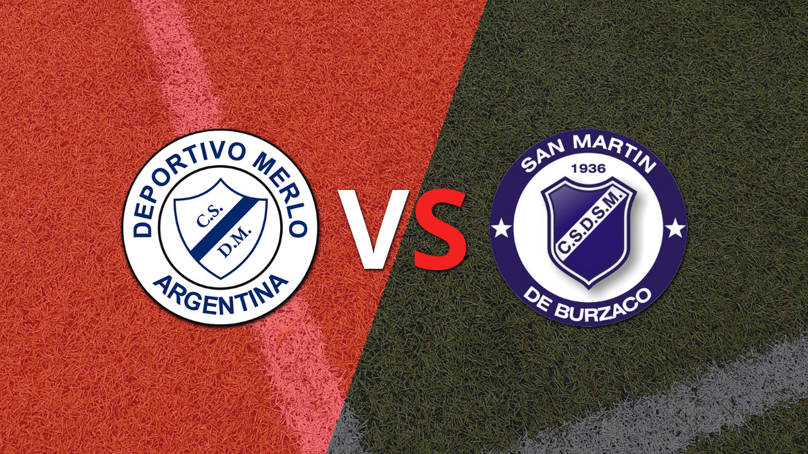 Dep. Merlo le ganó 1-0 a San Martín Burzaco