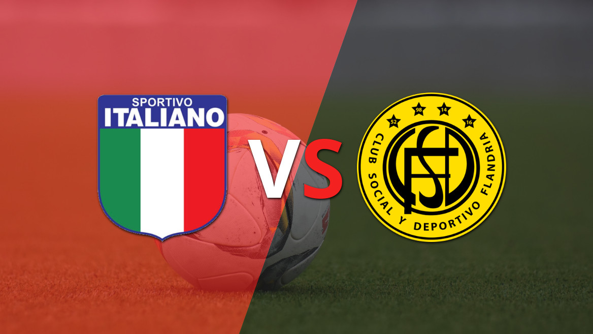 Flandria demuestra su superioridad ante Sp. Italiano con un 2 a 0