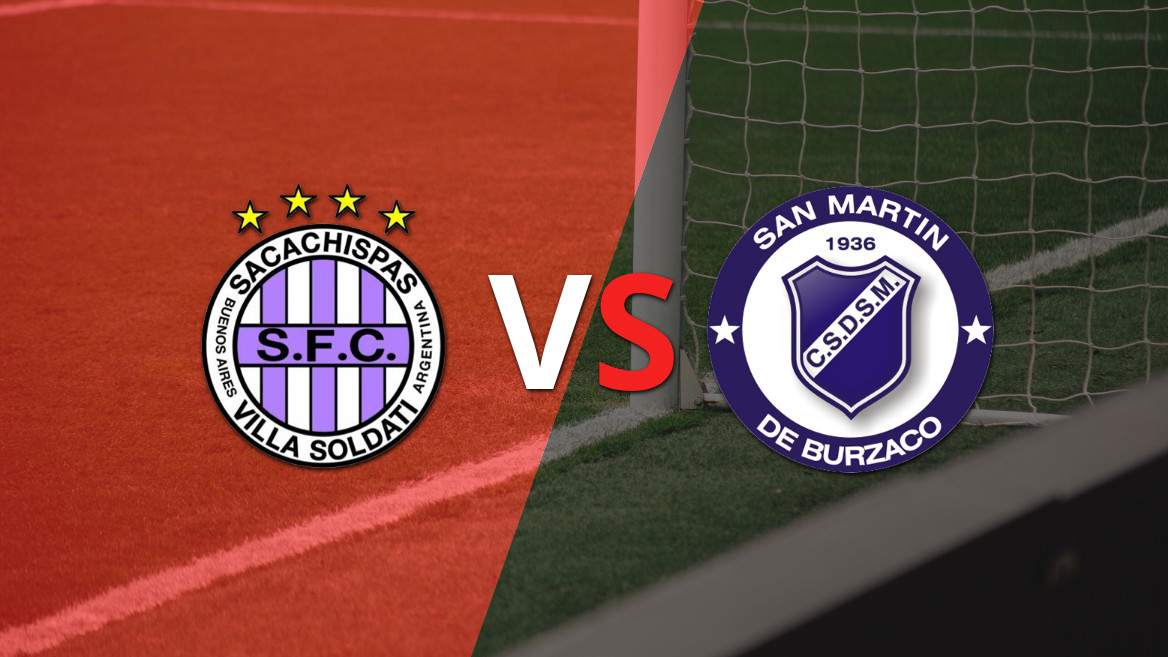 Sacachispas y San Martín Burzaco se repartieron los puntos en un 1 a 1