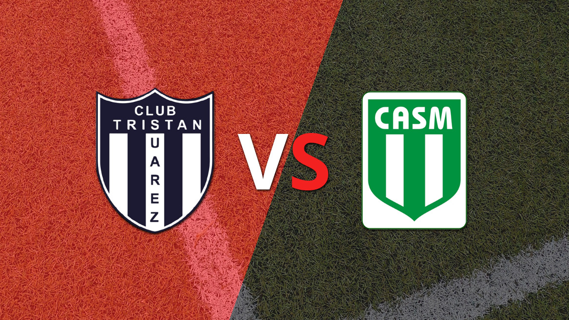 El segundo tiempo comienza sin goles entre Tristán Suárez y San Miguel