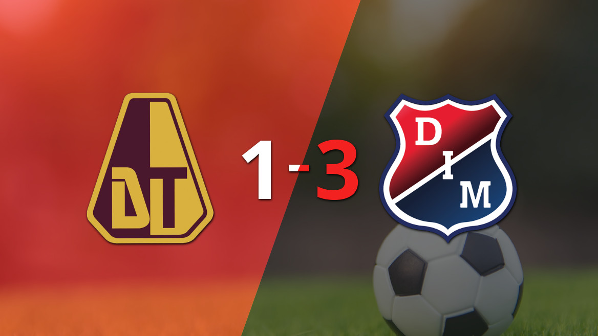 Independiente Medellín logra una remontada histórica ante Tolima