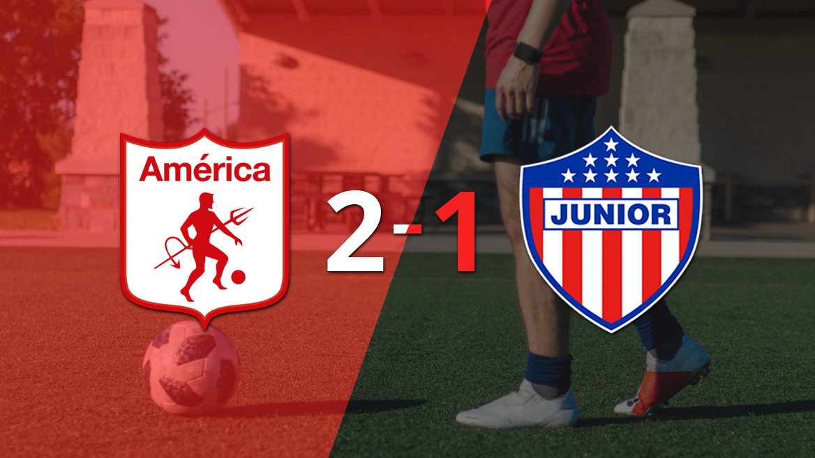 América de Cali se impone a Junior con remontada estelar