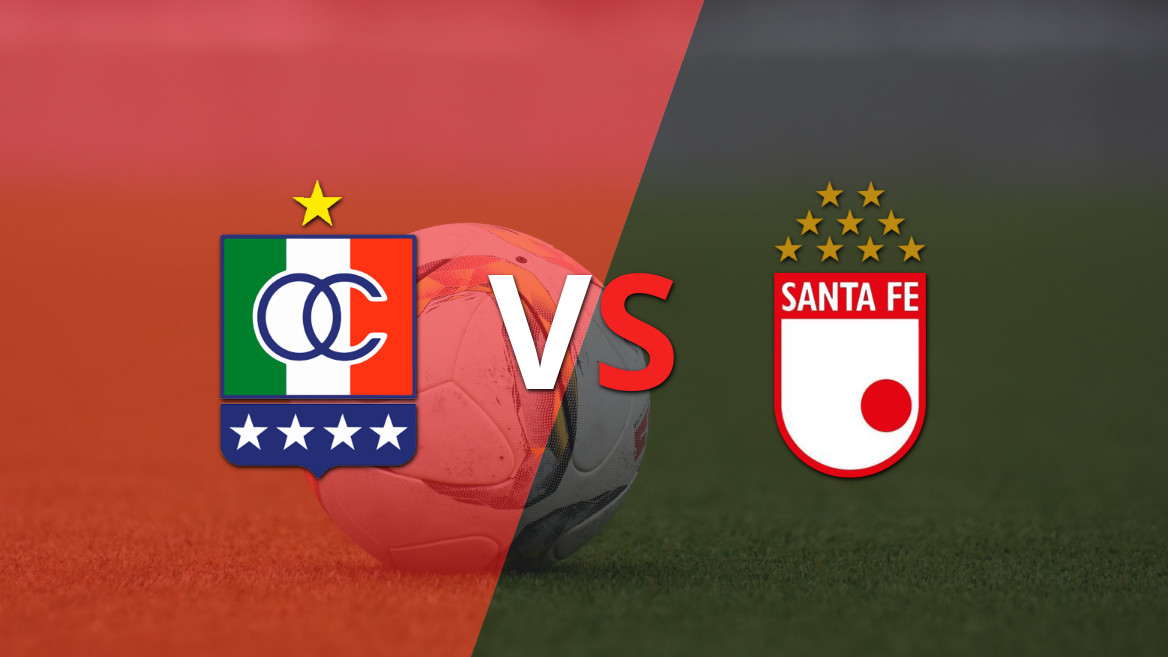 Previo al enfrentamiento entre Once Caldas y Santa Fe por la segunda fecha del grupo B