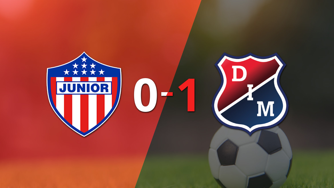 Independiente Medellín se impone 1-0 a Junior en un emocionante partido