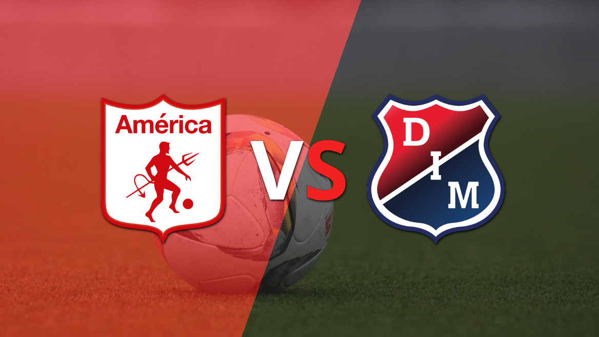 Reparto de puntos en el empate a uno entre América de Cali e Independiente Medellín