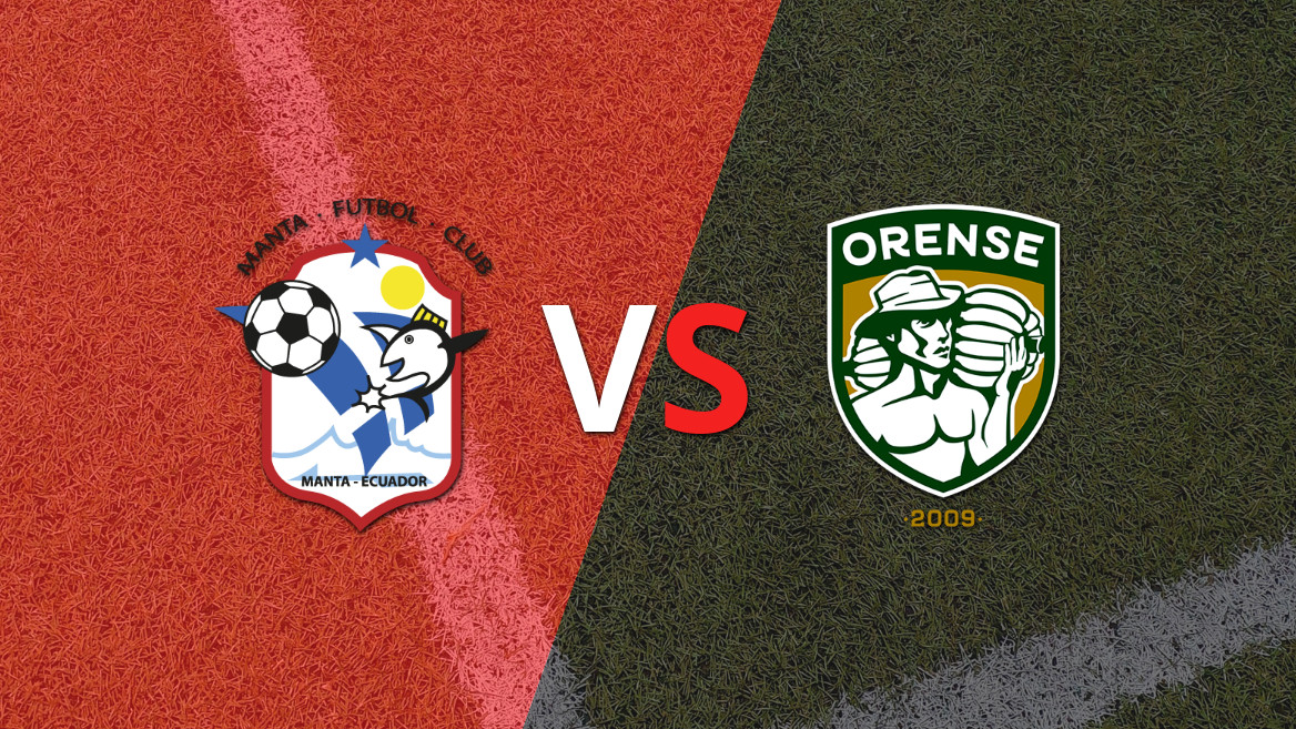 Manta F.C. y Orense no se hicieron daño y empataron sin goles