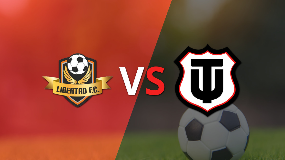 Con triplete de Eber Caicedo, Libertad goleó a Técnico Universitario 4-1