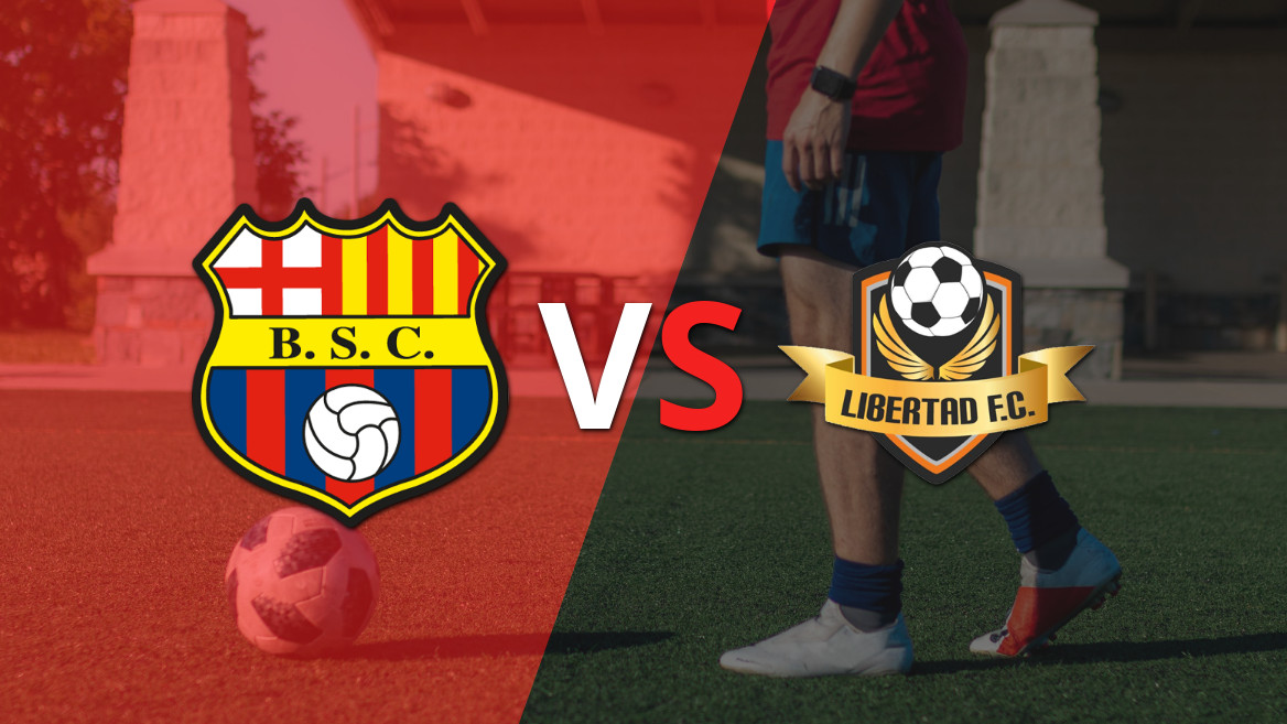 Barcelona empató 3-3 ante Libertad con doblete de Janner Corozo