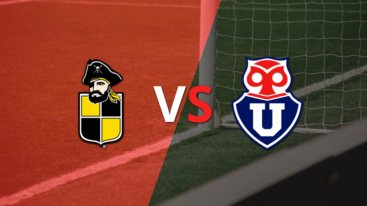Coquimbo Unido se adelanta 1 a 0 frente a Universidad de Chile