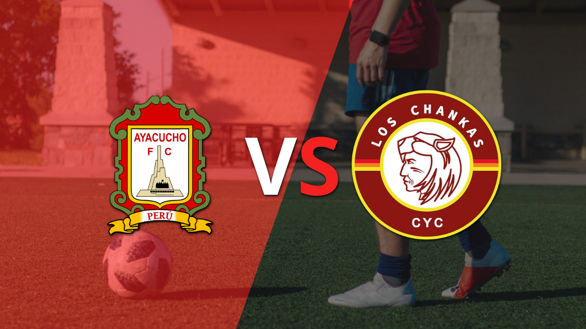 Los Chankas consigue una estrecha victoria de 2 a 1 sobre Ayacucho FC