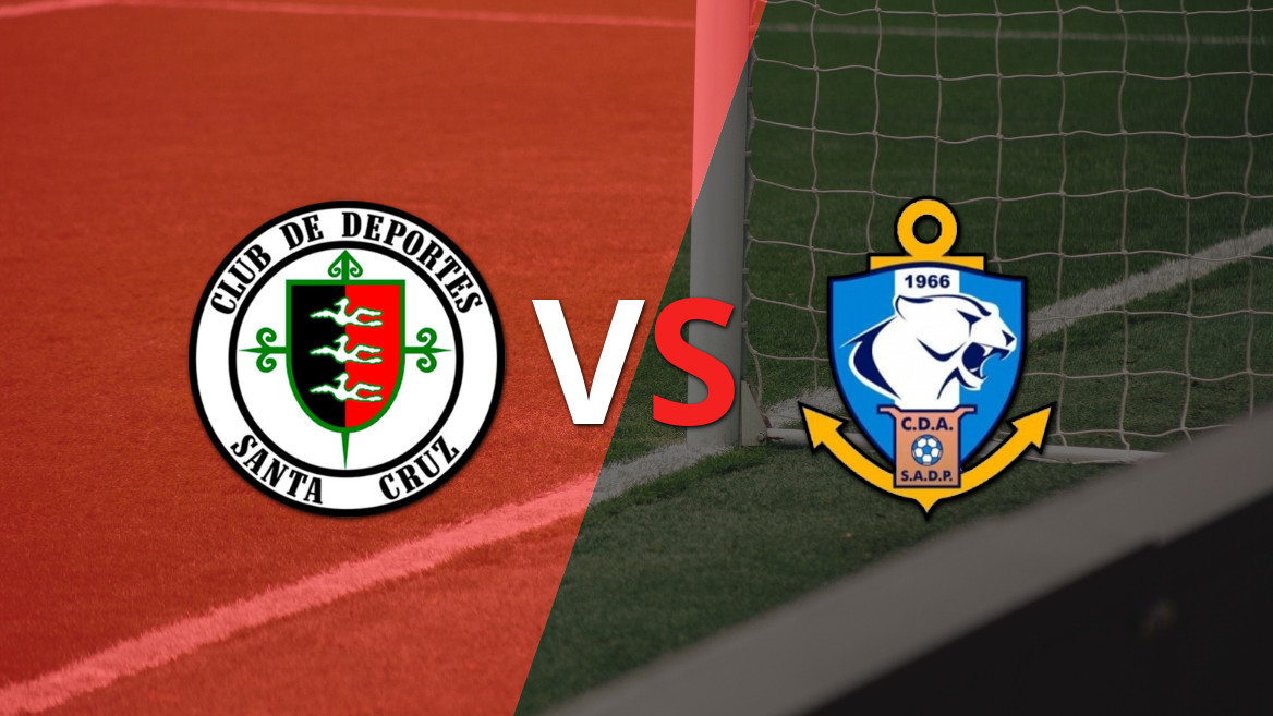 Con hat-trick de Martiniano Moreno, Dep. Santa Cruz goleó a D. Antofagasta 3-0