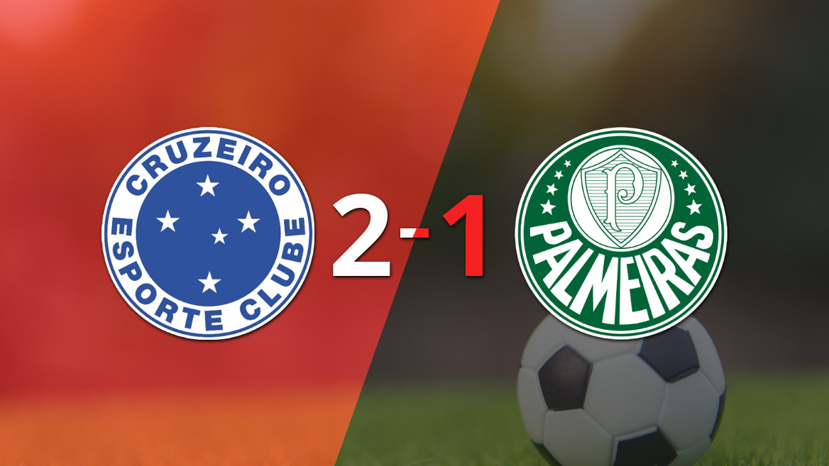 Kaio Jorge brilla con un doblete en la victoria de Cruzeiro sobre Palmeiras