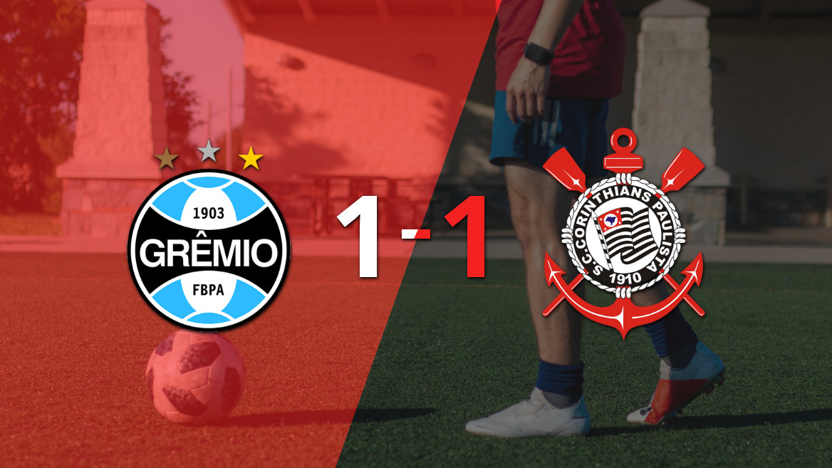 Corinthians Draw 1-1 Against Grêmio in Away Match