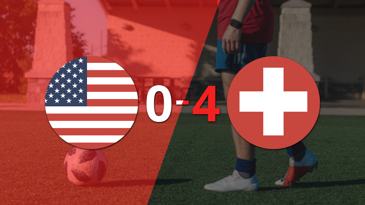 Suiza se impone en el amistoso contra Estados Unidos