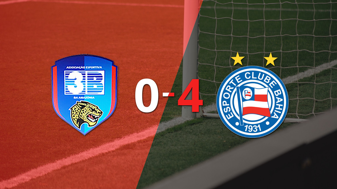 Bahia Dominates 3B da Amazônia with a Convincing 4-0 Victory