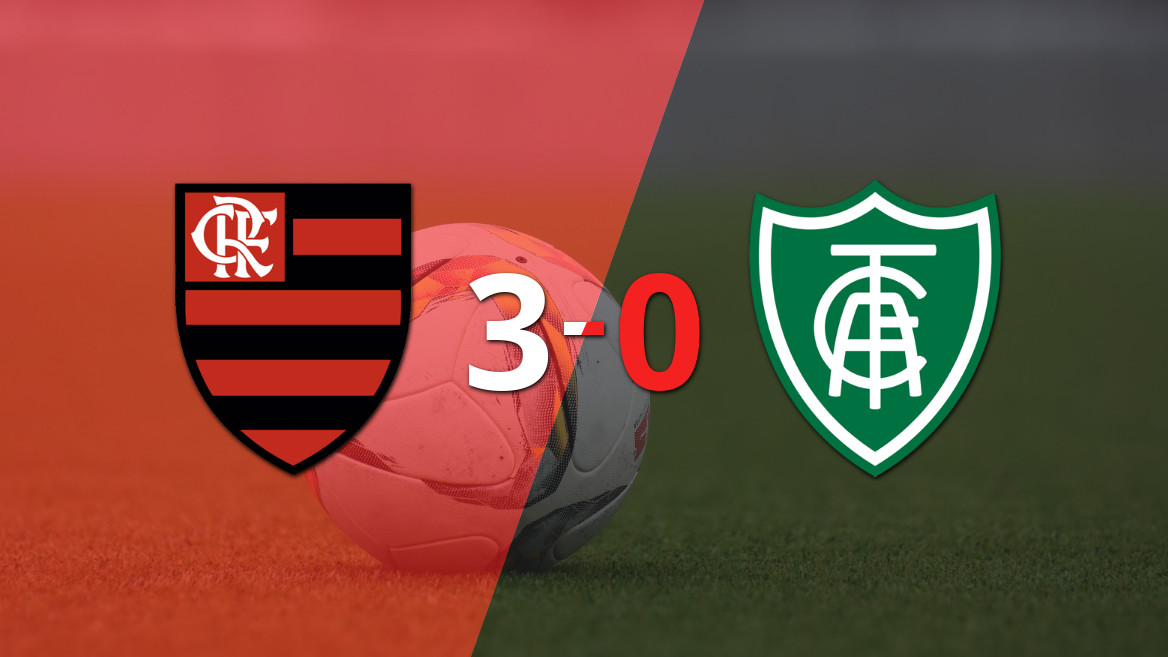 Flamengo se adueña del partido y conquista una sólida victoria