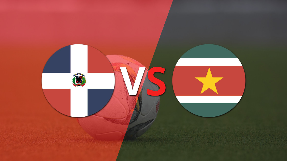 Rep. Dominicana y Surinam igualaron sin goles en el marcador