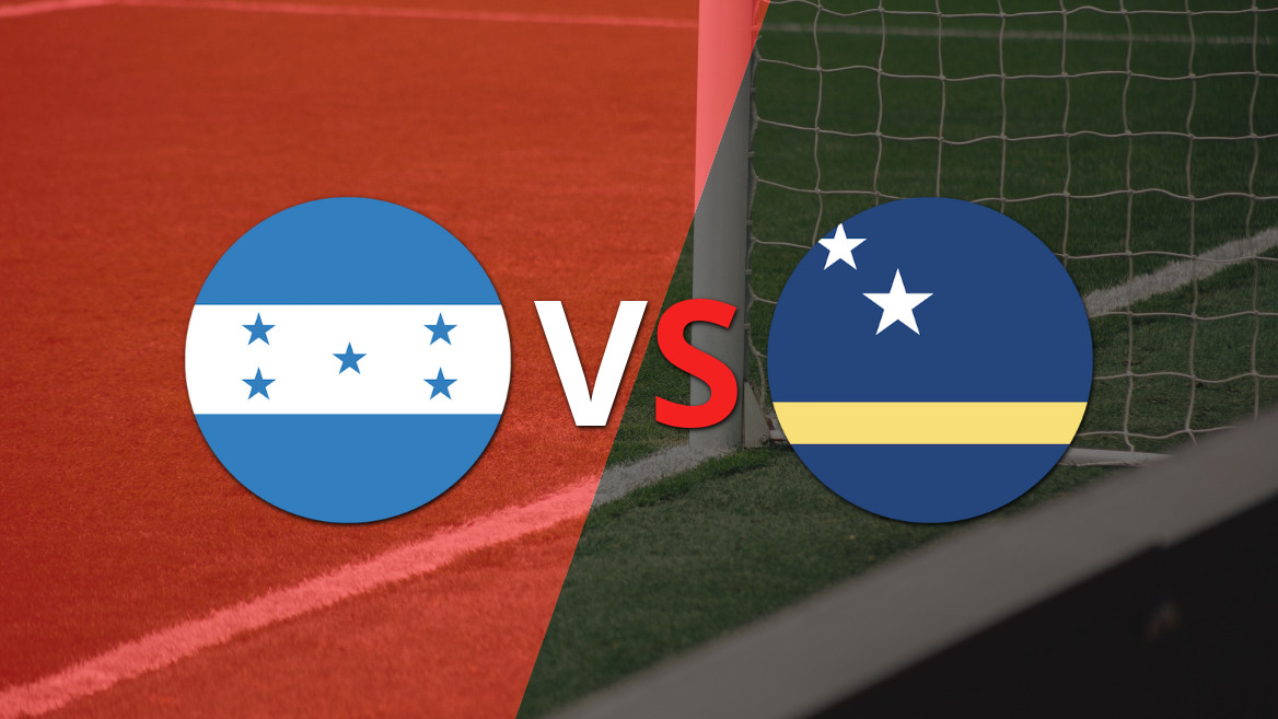 Honduras logró una victoria con gol agónico por 2 a 1 frente a Curazao