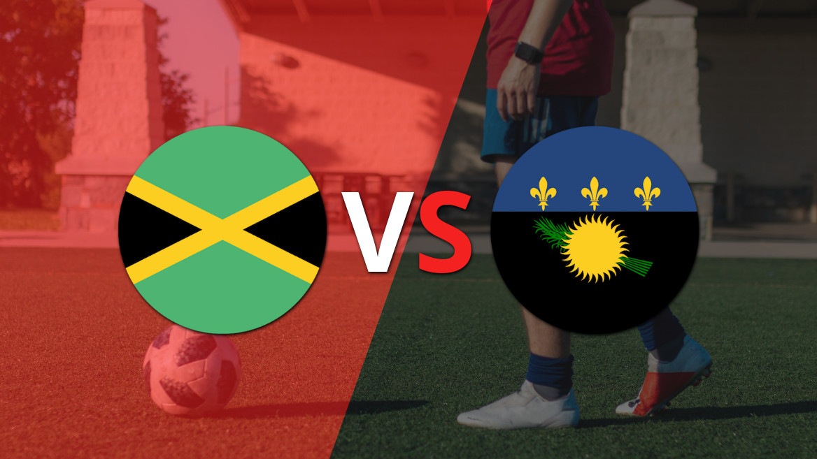 Jamaica logró dar vuelta el marcador y vencer 2-1 a Guadalupe