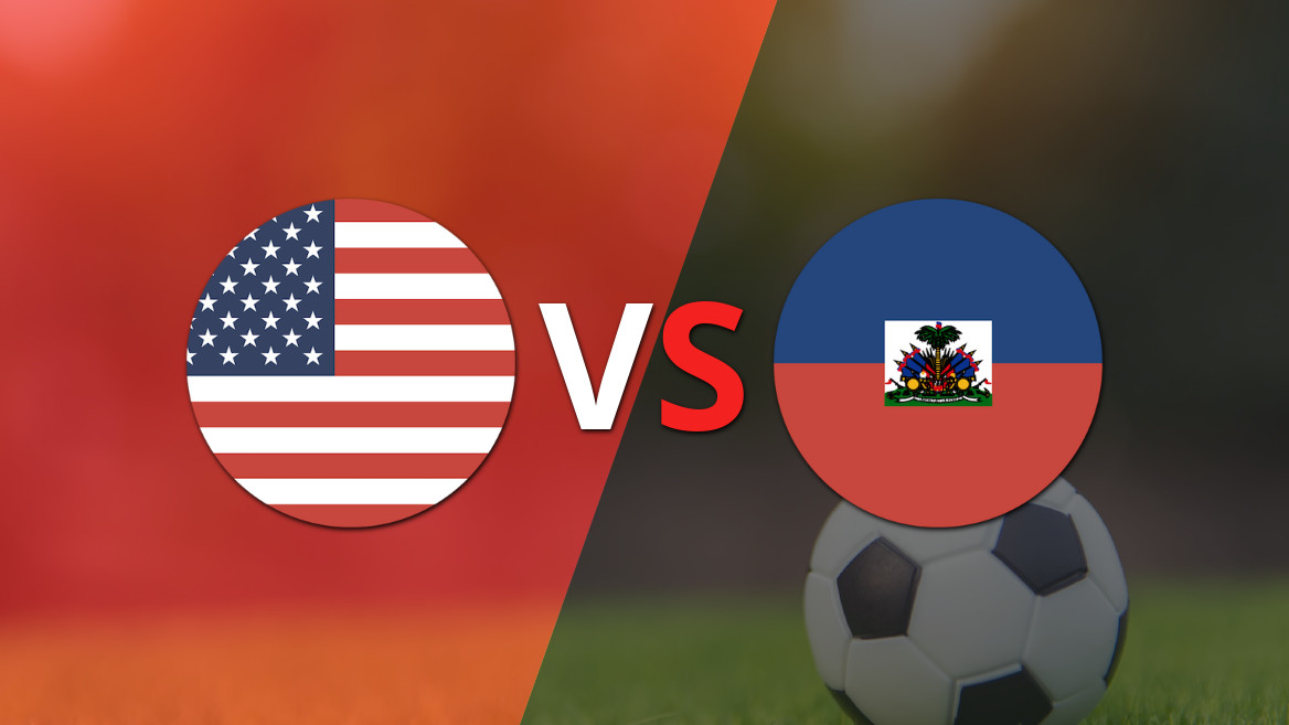 Haití fue relegado por Estados Unidos en una derrota por 2-1