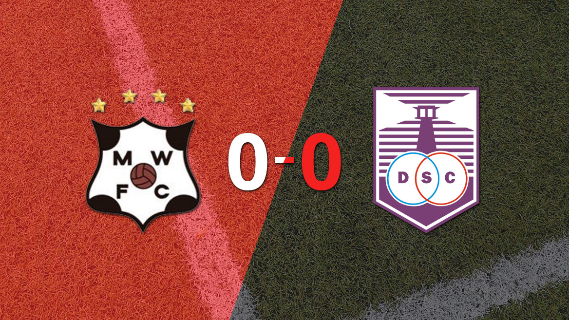 Wanderers y Defensor Sporting empatan en un juego sin goles