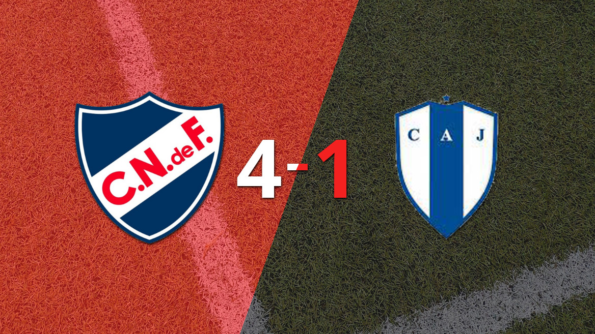 Nacional Dominates Juventud with a Resounding 4-1 Victory