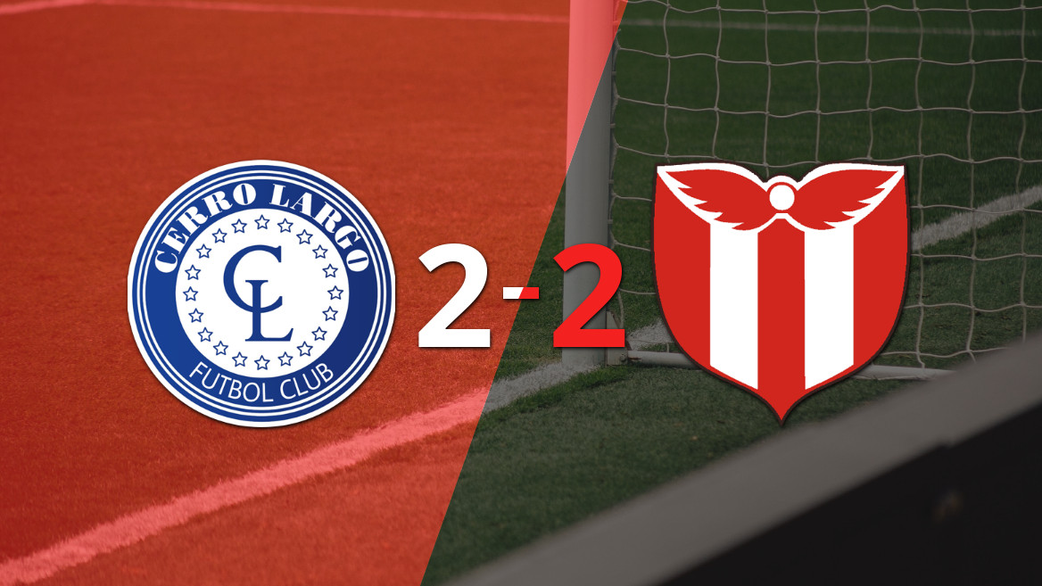 Cerro Largo y River Plate empatan en un emocionante duelo