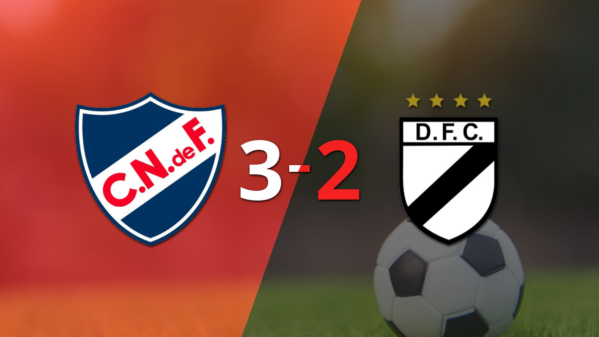 Nacional superó a Danubio con un doblete de Gonzalo Petit y un gol en el tiempo añadido
