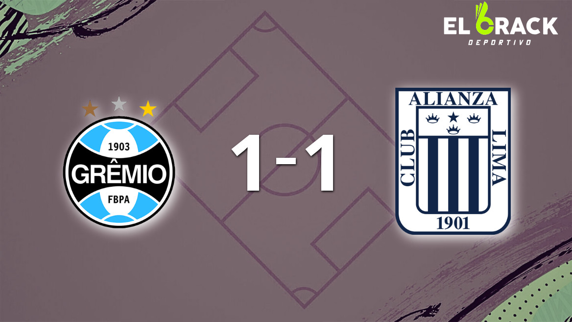 Alianza Lima empató frente a Grêmio con gol agónico y logró su clasificación a Octavos de Final