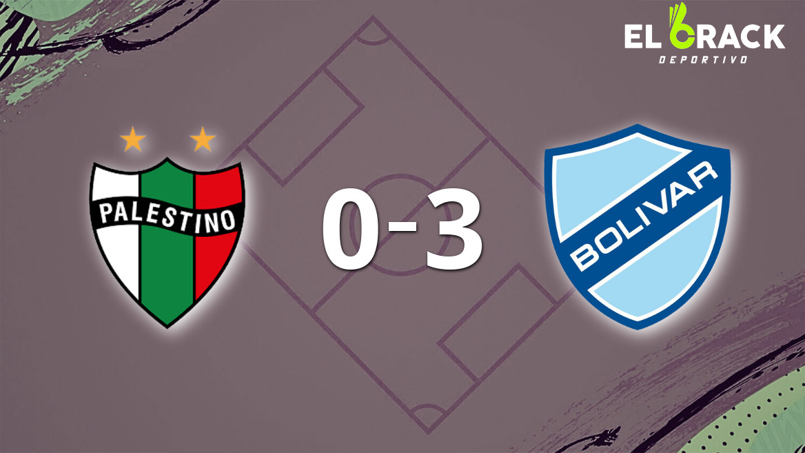 Bolívar goleó a Palestino y pasó a Octavos de Final
