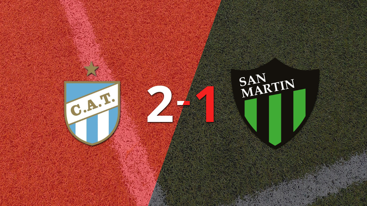 Atlético Tucumán Seals Dramatic 2-1 Victory Against San Martín (SJ)