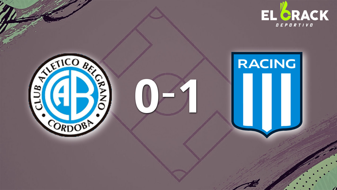 Belgrano sufrió una derrota por 1-0 ante Racing Club con el gol de Duván Vergara