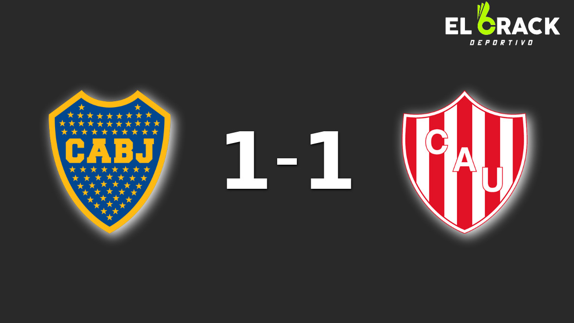 Boca Juniors resolvió su juego de la fecha 2 con un empate 1-1 frente a Unión
